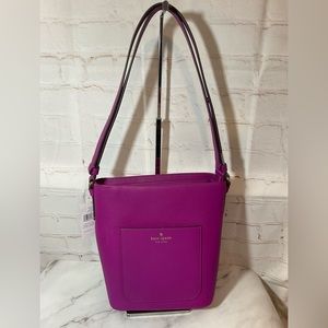 NWT Kate Spade Elsie Small Bucket Bag Baja Rose